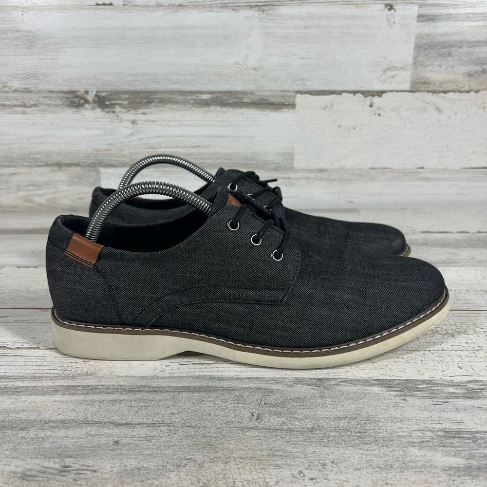 Sonoma Kohl's Mens Lace-up Black Oxford Style‎ Sneakers Size 9